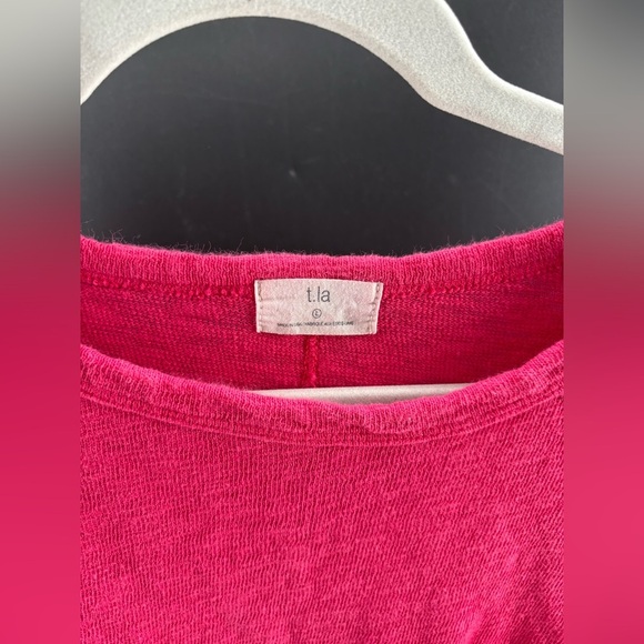 Anthropologie TLA Long Sleeve Crop Shirt. Size Small Retail- $128 - Picture 3 of 6